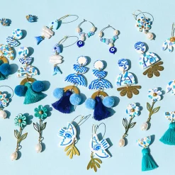 Tomfoolery Blue Terrazzo Studs Best