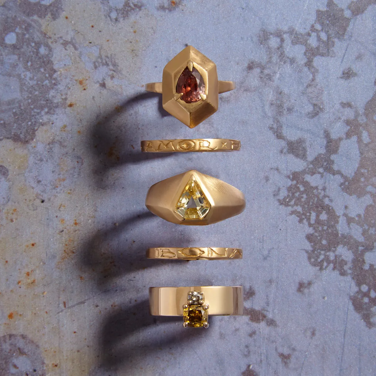 Tomfoolery Bona Fide Engraved Gold Band Online