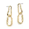Tomfoolery Brut Link Post Drop Earrings Sale