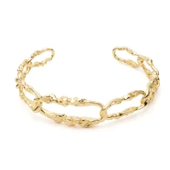 Tomfoolery Brut Link Small Cuff Bracelet New