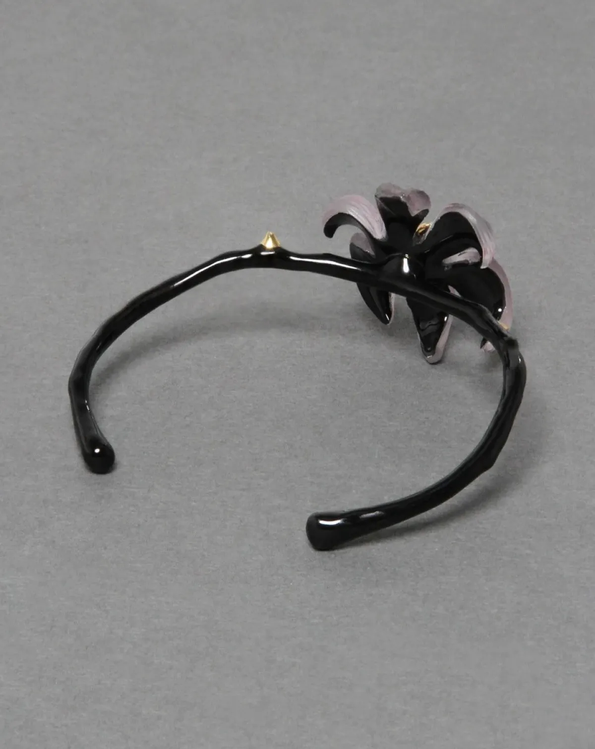 Tomfoolery Burnt Fleur Cuff Bracelet Magenta Best