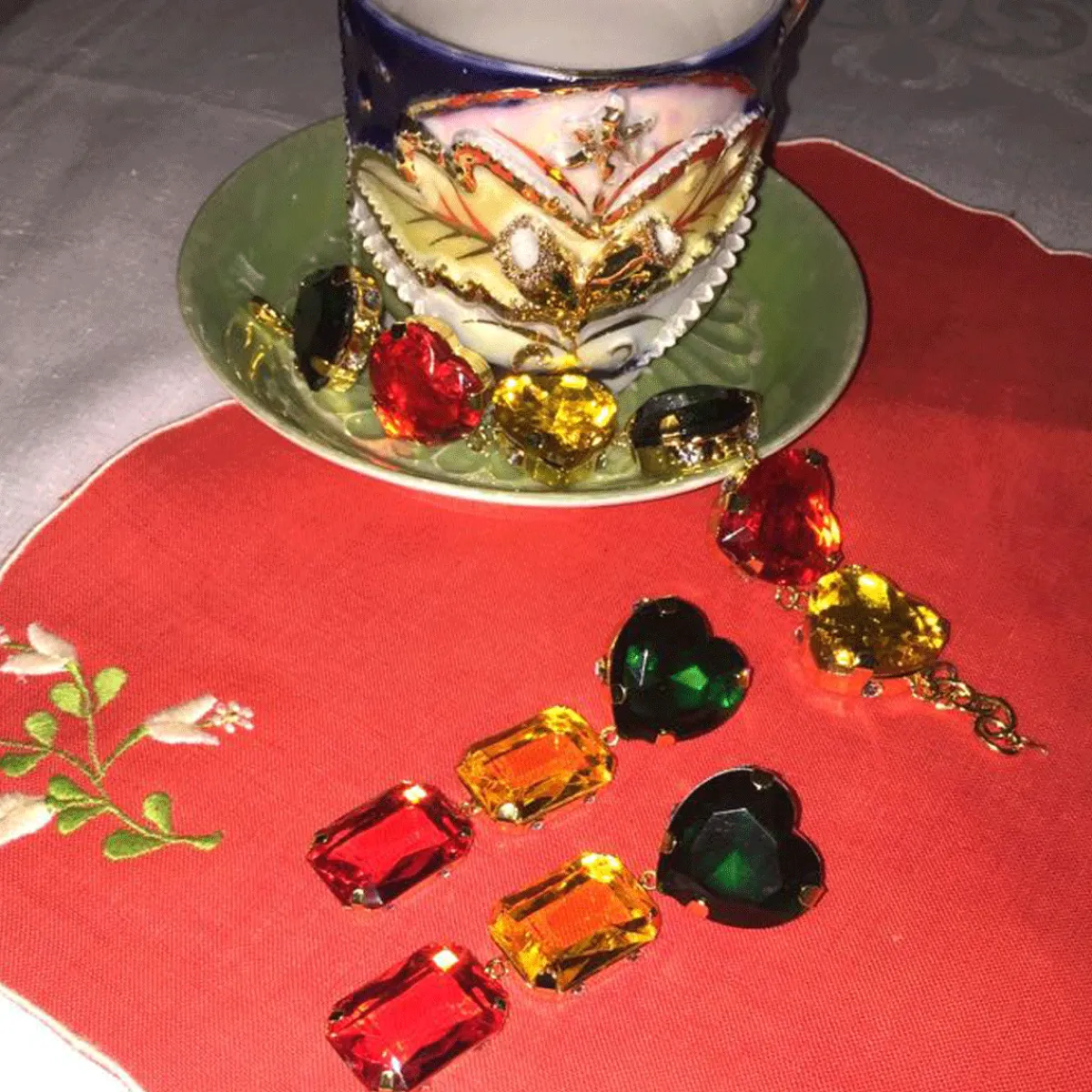 Tomfoolery Caliente Earrings in Royal Sale