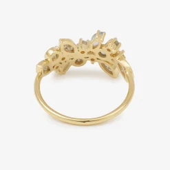 Tomfoolery Camélia Diamond & Sapphire Ring Sale