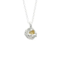 Tomfoolery Canary Crushed Sapphire Pendant Online