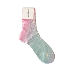 Tomfoolery Candy One Ribbed Laminated Socks Outlet