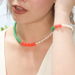 Tomfoolery Carmen Beaded Necklace Hot