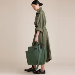 Tomfoolery Carry-All Beach Bag in Olive Clearance