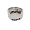 Tomfoolery Cartena Signet Ring in Silver Discount