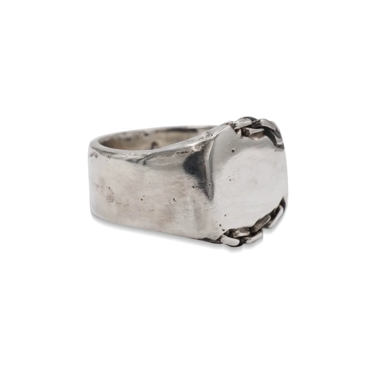 Tomfoolery Cartena Signet Ring in Silver Discount