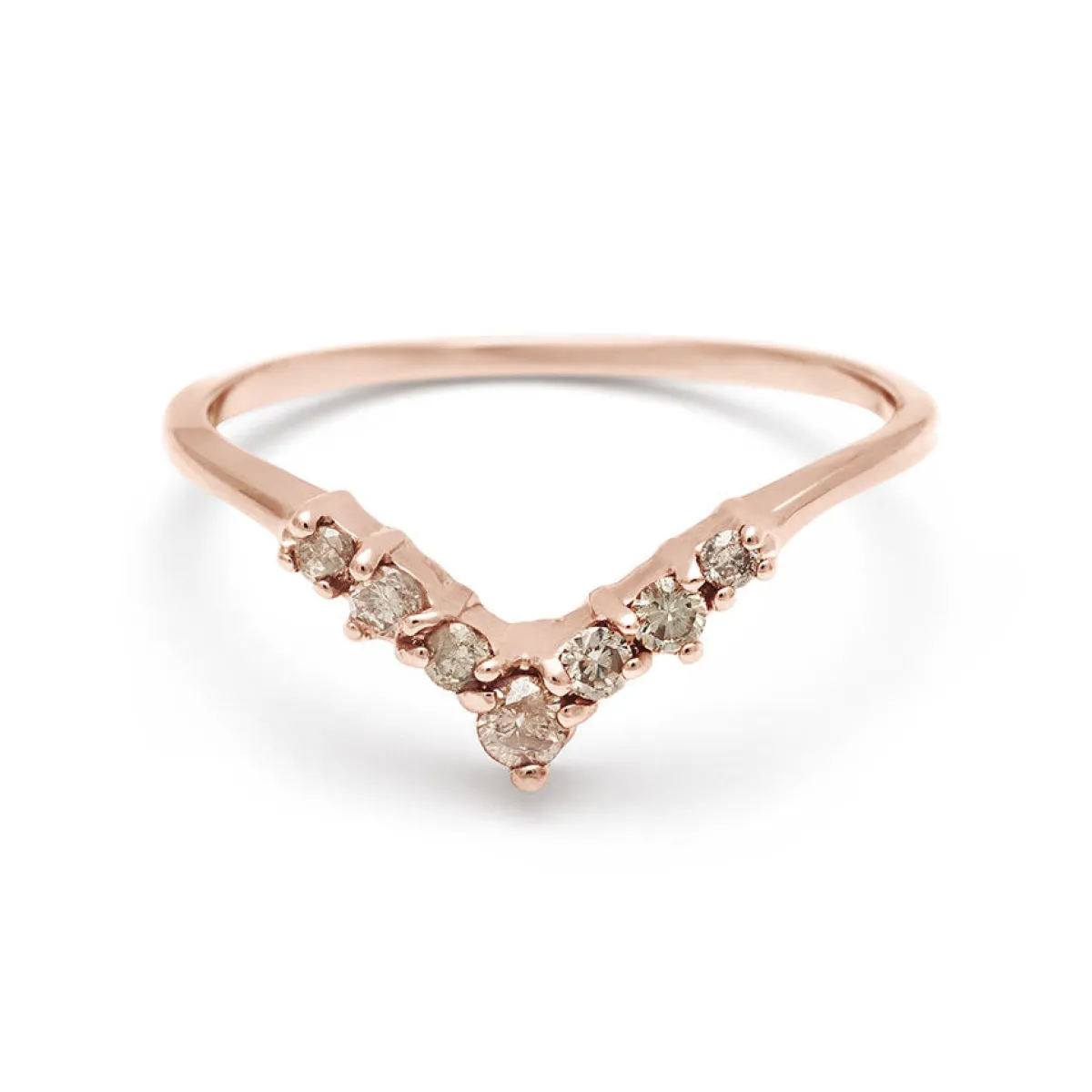 Tomfoolery Champagne Diamond Celestine Tiara Band Outlet
