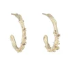 Tomfoolery Champagne Diamond Gold Fae Hoops Best