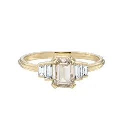 Tomfoolery Champagne Empire Five Step Diamond Ring Online