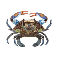 Tomfoolery Chesapeake Crab Beaded Art Object Online