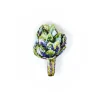 Tomfoolery Chianti Artichoke Beaded Sequin Brooch Best
