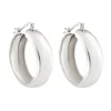 Tomfoolery Chunky Large Silver Hoop Online