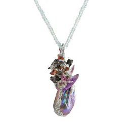 Tomfoolery Chunky Pearl Pendant Necklace Hot