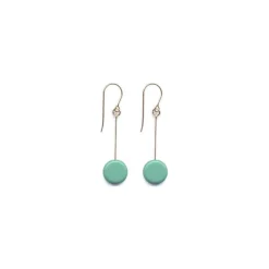 Tomfoolery Circle Drop Earrings Fashion