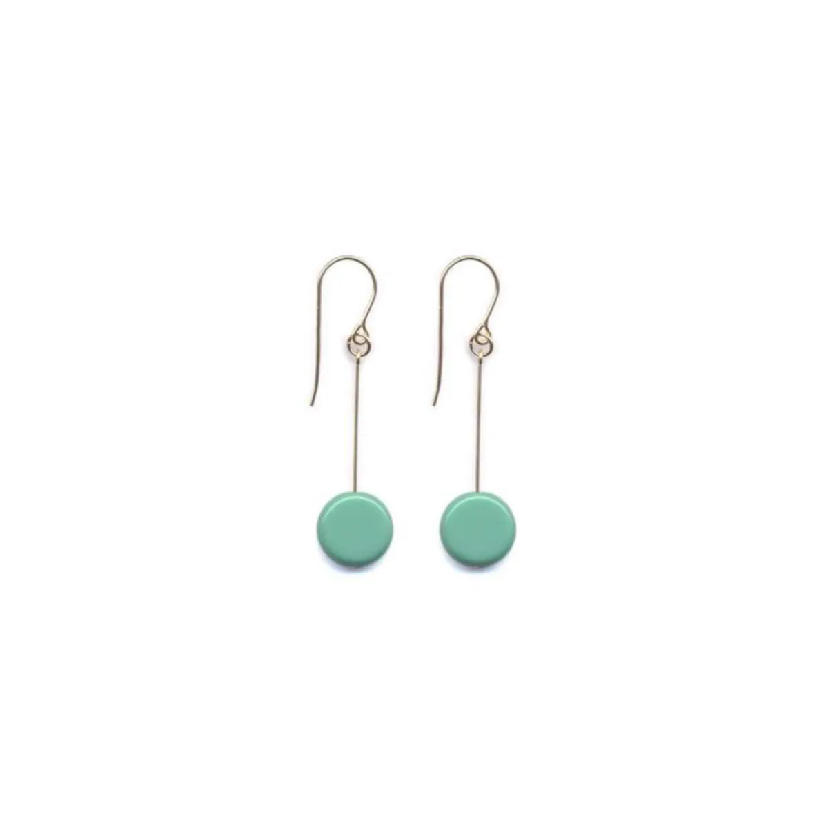 Tomfoolery Circle Drop Earrings Fashion