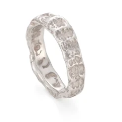 Tomfoolery Cockle Medium Silver Ring Sale