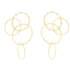 Tomfoolery Colisee Ivory Maxi Earrings Outlet