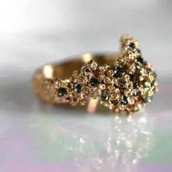 Tomfoolery Coral & Barnacle Cluster Art Ring Fashion