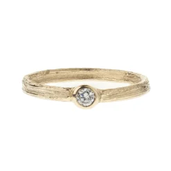 Tomfoolery Corkscrew White Diamond Ring Sale