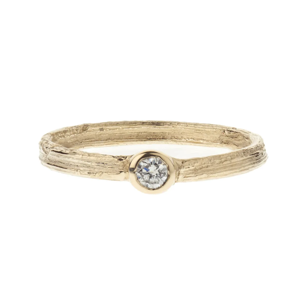 Tomfoolery Corkscrew White Diamond Ring Sale