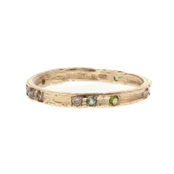Tomfoolery Corkscrew Willow Eternity Ring Fashion