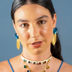 Tomfoolery Corrientes Cereja Earrings Outlet