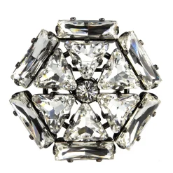 Tomfoolery Cosmo Queen Crystal Brooch Fashion