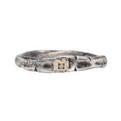 Tomfoolery “Counterpoint” Silver & Diamond Ring Sale