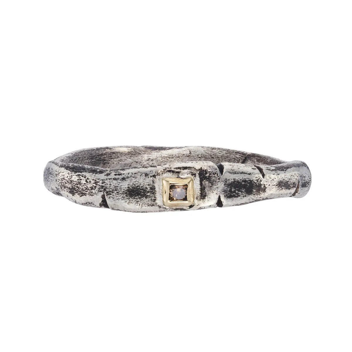 Tomfoolery “Counterpoint” Silver & Diamond Ring Sale