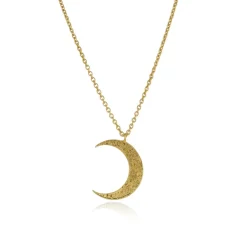 Tomfoolery Crescent Moon Pendant Online