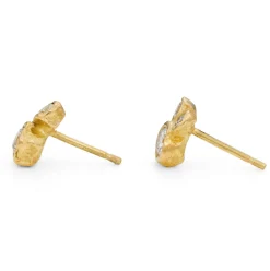 Tomfoolery Crested Diamond Cluster Studs Fashion