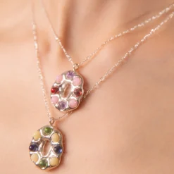 Tomfoolery Crippy Multi Sphere Glass Pendant Best