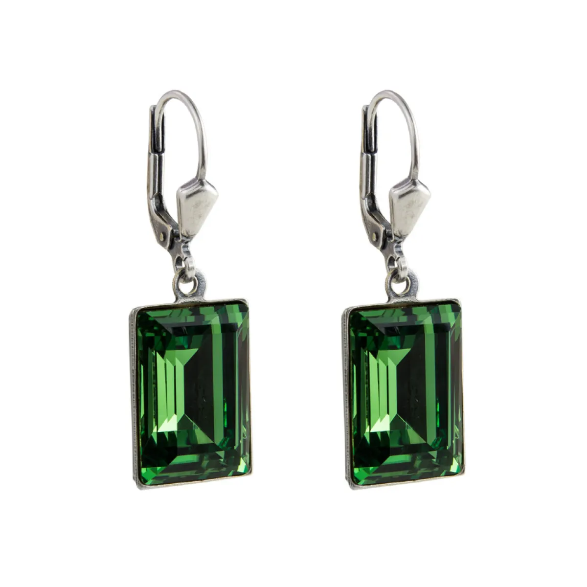 Tomfoolery Crystal Flip Hook Earrings Clearance