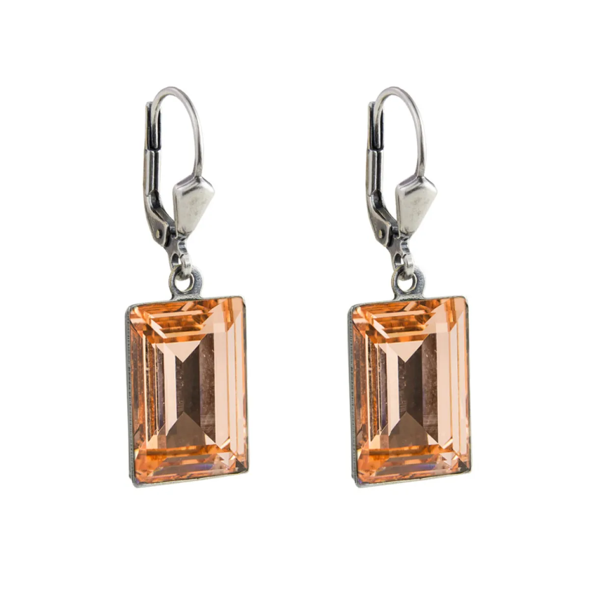 Tomfoolery Crystal Flip Hook Earrings Clearance