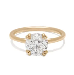 Tomfoolery 1.5ct Eleonore  Round Brilliant Cut Diamond Ring Hot