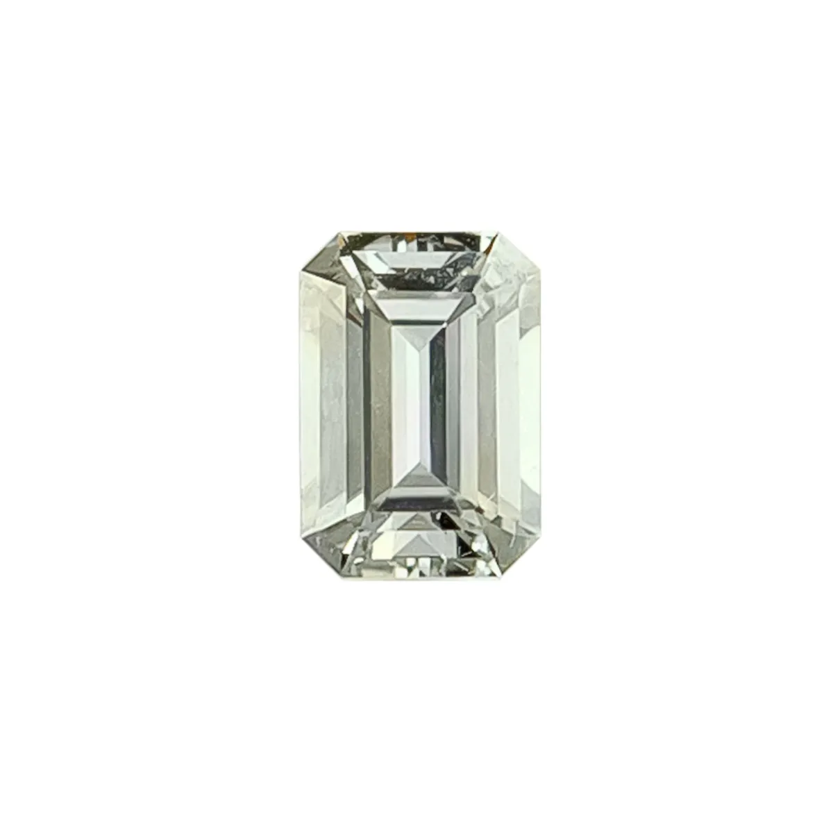 Tomfoolery 0.93ct Ethical & Natural Green Emerald Cut Sapphire New