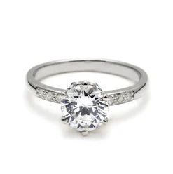 Tomfoolery 1ct Hazeline Solitaire Diamond Ring Discount