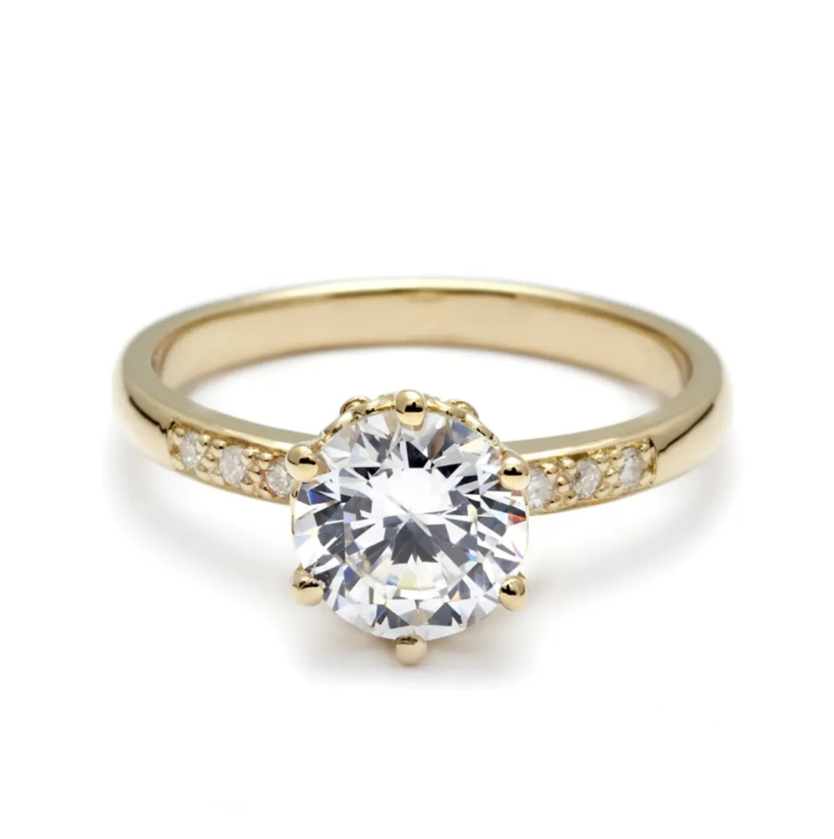 Tomfoolery 1ct Hazeline Solitaire Diamond Ring Discount