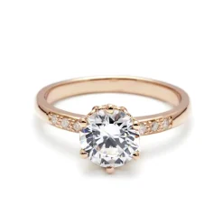 Tomfoolery 1ct Hazeline Solitaire Diamond Ring Discount