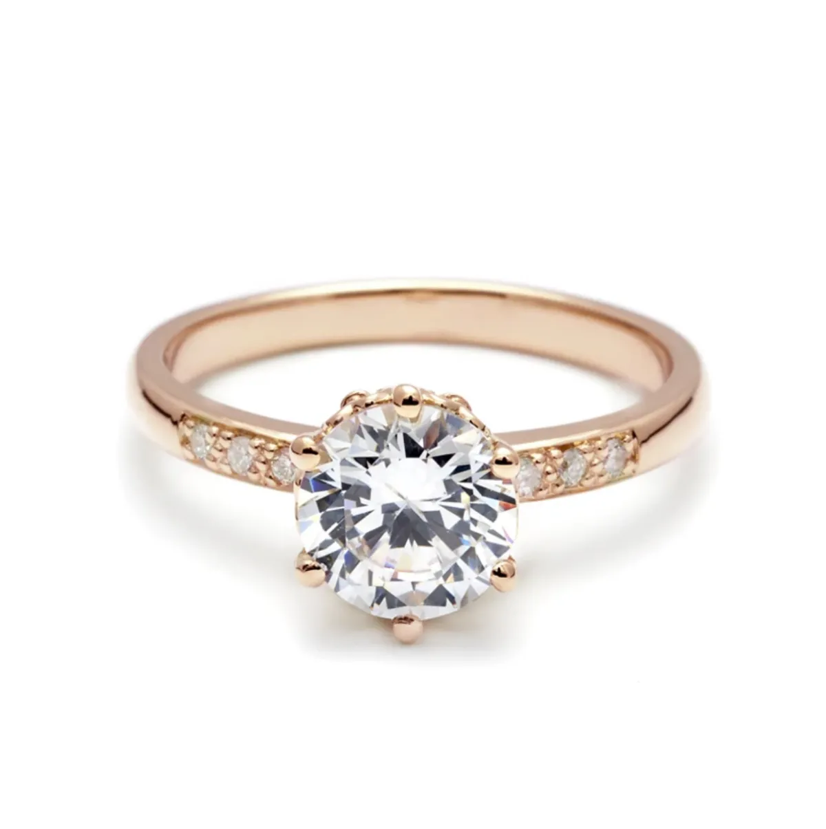 Tomfoolery 1ct Hazeline Solitaire Diamond Ring Discount