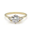 Tomfoolery 1.2ct Hazeline Three Diamond Ring Hot