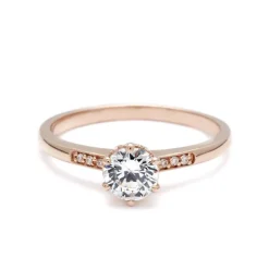 Tomfoolery 0.50ct Hazeline White Diamond Solitaire Ring Sale