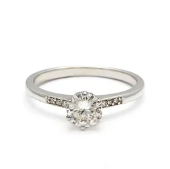 Tomfoolery 0.50ct Hazeline White Diamond Solitaire Ring Sale
