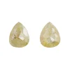 Tomfoolery 1.65ct Pair Of Yellow Pear Rose Cut Diamonds Online