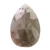 Tomfoolery 3.19ct Two Tone Grey & Brown Pear Rose Cut Diamond Fashion
