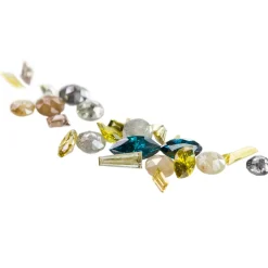 Tomfoolery 18ct White Gold Muse Multi Diamond Court Wide Ring 2.0 Sale