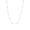 Tomfoolery 18ct White Gold Pearl Necklace Best